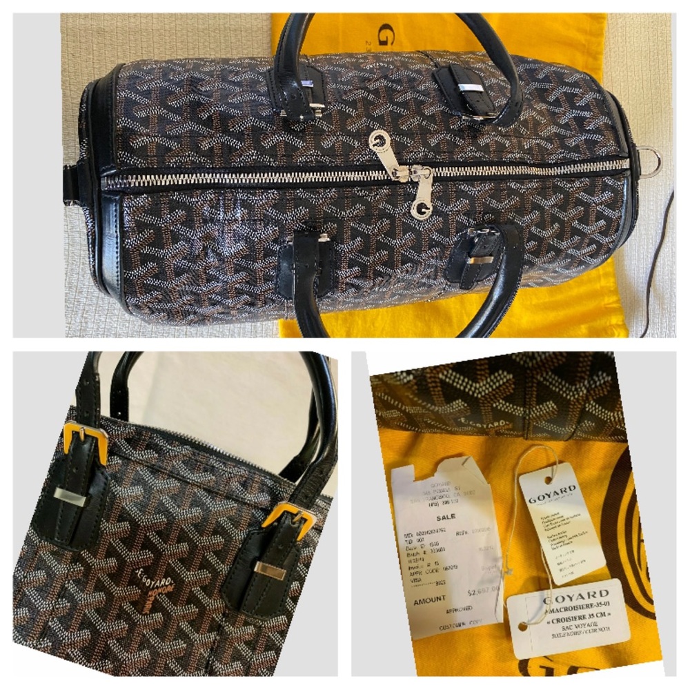 🛑SOLD🛑Authentic GOYARD Croisiere Sac Voyage Bag - Picture 5 of 8